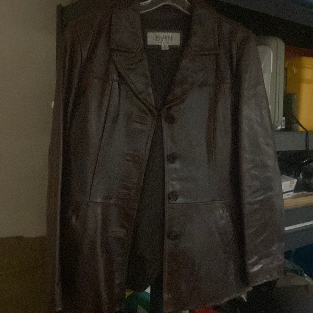 Vintage Women leather jacket